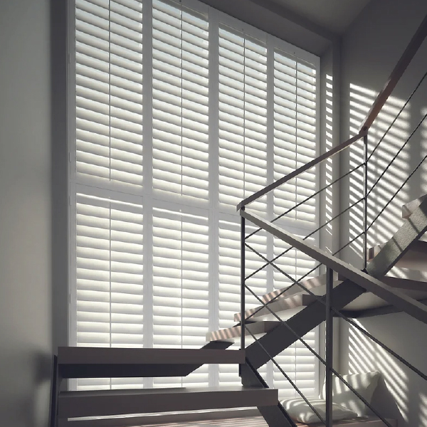 Wooden Shutters Stairway