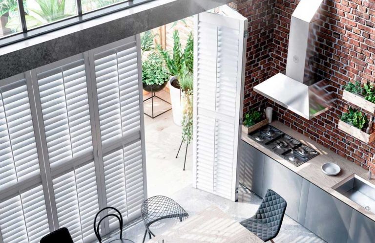 full height shutters
