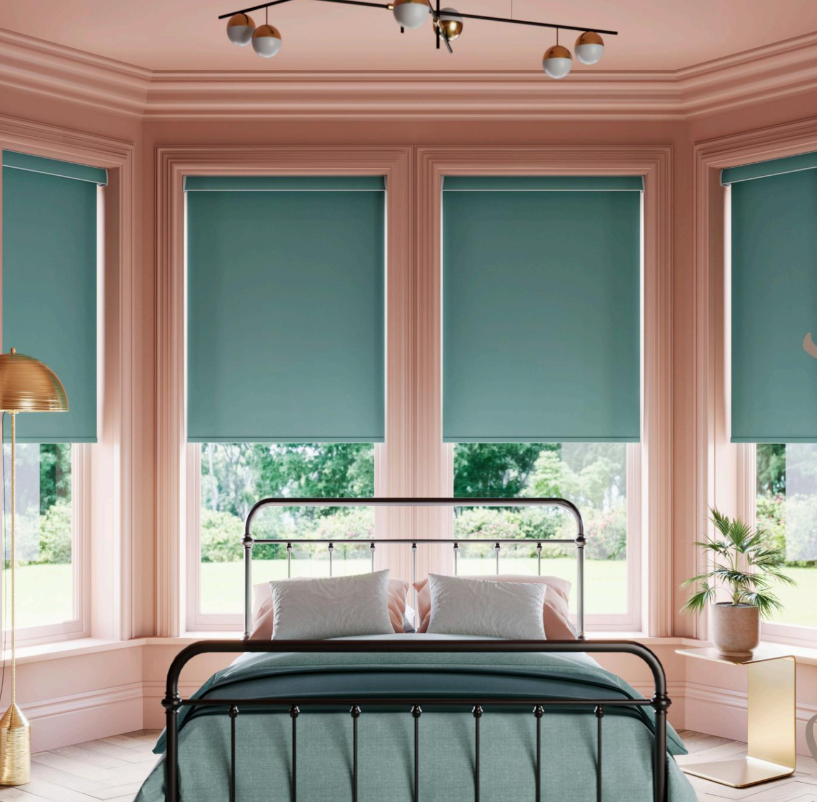 Colour drench window blinds