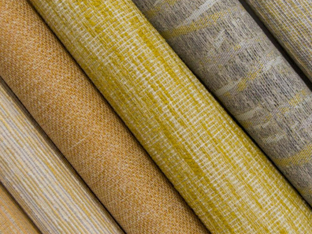 Textured blind material