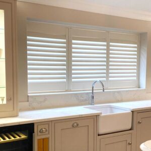 Kitchen window shutters